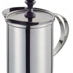 Cilio Cappuccinocreamer Deluxe Mit Glasdeckel 6 Tassen / 9 Cm