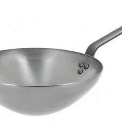 De Buyer Wok Mineral B Element Mit Gegengriff / 32 Cm / 9,7 Cm