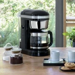 KitchenAid Drip-Kaffeemaschine In Onyx Schwarz -KitchenAid Geschäft 5KCM1209EOB ambiente