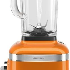 KitchenAid Standmixer Artisan K400 In Honey -KitchenAid Geschäft 5KSB4026xHY Side view Button left P200956KP 002z 1