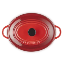 Le Creuset Mini Cocotte Oval In Kirschrot -KitchenAid Geschäft 61902120600103 00001