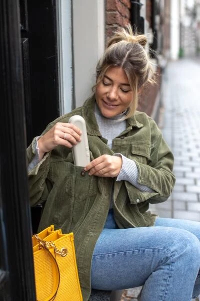 Koziol Besteck-Etui KLIKK In Sand 4 Koziol Besteck-Etui KLIKK In Sand – Bild 2