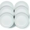 Stöckli Fondueteller Tradition Weiß, 6er-Set