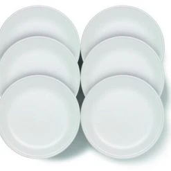 Stöckli Fondueteller Tradition Weiß, 6er-Set