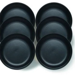 Stöckli Fondueteller Tradition Schwarz, 6er-Set