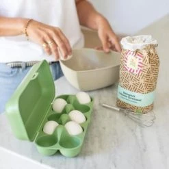 Koziol Eierbox In Grün Für 6 Eier -KitchenAid Geschäft 7179 EGGS TO GO 703 7643 HERZ 4