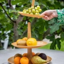 Koziol Etagere BABELL In Wood BIG -KitchenAid Geschäft 7180 BABELL L 702 7 1