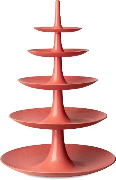 Koziol Etagere BABELL In Coral L 3 Koziol Etagere BABELL In Coral L