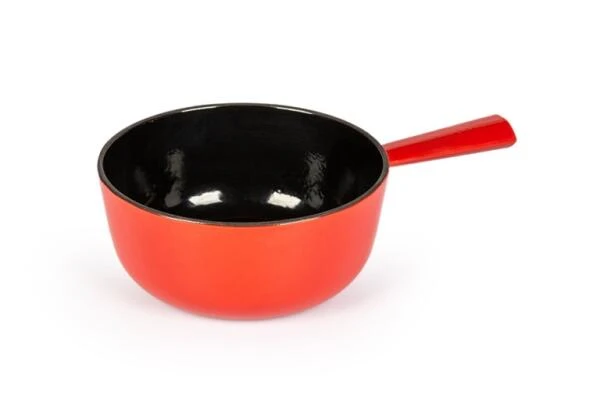Stöckli Käsefondue-Caquelon Classic, Rot-schwarz 18 Cm / 1,5 L 5 Stöckli Käsefondue-Caquelon Classic, Rot-schwarz 18 Cm / 1,5 L – Bild 3