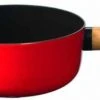 Stöckli Käsefondue-Caquelon Emotion Mit Holzgriff, Rot-schwarz 21 Cm / 2,6 L 1 Stöckli Käsefondue-Caquelon Emotion Mit Holzgriff, Rot-schwarz 21 Cm / 2,6 L -KitchenAid Geschäft 7421 0214H