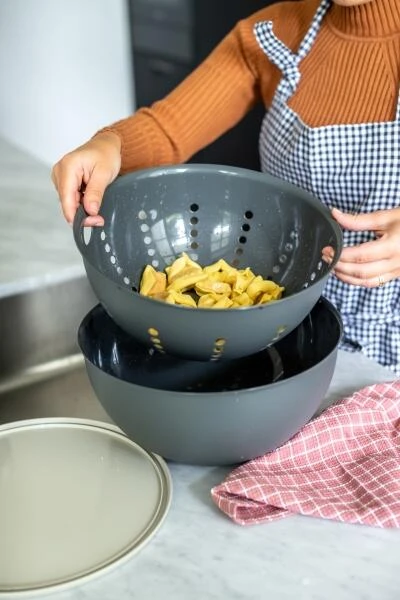 Koziol Schüssel PALSBY In Grau 2 L 5 Koziol Schüssel PALSBY In Grau 2 L – Bild 3