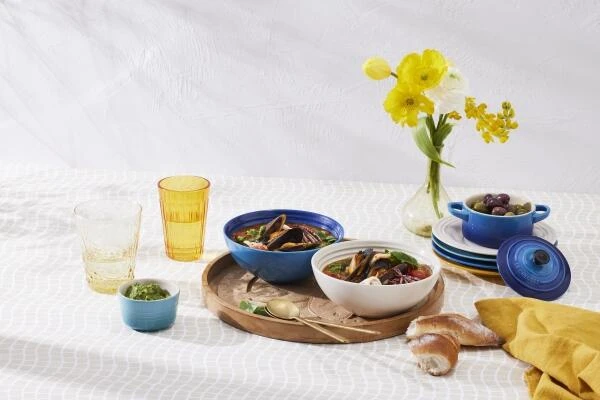 Le Creuset Müslischüssel 4er-Set 16 Cm, Riviera 6 Le Creuset Müslischüssel 4er-Set 16 Cm, Riviera – Bild 4