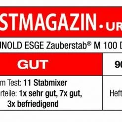 ESGE Zauberstab Stabmixer M 100 Design In Weiß 15 ESGE Zauberstab Stabmixer M 100 Design In Weiß -KitchenAid Geschäft 90120 90124 90128 UNOLD ESGE Zauberstab M 100 D