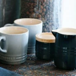 Le Creuset Becher 0,35 Liter In Perlgrau -KitchenAid Geschäft 91007220541000 LS neu 2