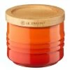 Le Creuset Zuckerdose In Ofenrot -KitchenAid Geschäft 91051800090099 Poterie Zuckerdose 80 ml Ofenrot neu xl