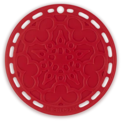 Le Creuset Silikonuntersetzer Tradition In Kirschrot