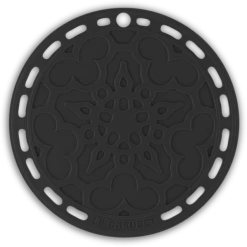 Le Creuset Silikonuntersetzer Tradition In Schwarz