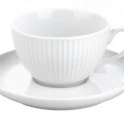 Pillivuyt Teetasse Plissé Unterteller Durchmesser 140 Mm