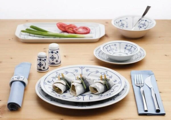 Kahla Tradition Speiseteller 26 Cm In Blau Saks 6 Kahla Tradition Speiseteller 26 Cm In Blau Saks – Bild 4