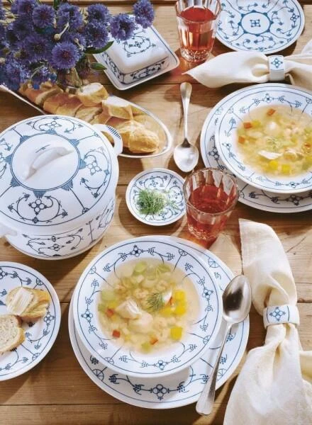 Kahla Tradition Speiseteller 26 Cm In Blau Saks 7 Kahla Tradition Speiseteller 26 Cm In Blau Saks – Bild 5