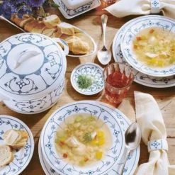 Kahla Tradition Dessertschale 13 Cm In Blau Saks -KitchenAid Geschäft Ambiente Blau Saks 4 24 l