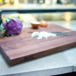 Boos Blocks Schneidebrett Gourmet Aus Walnuss, 4 Cm 61 X 46 X 4 Cm/ 7,7 Kg -KitchenAid Geschäft Boos Blocks 1004036 l 2