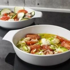 Eschenbach Flacher Topf Mit Deckel Cook & Serve In Weiß 24 Cm / 1,2 Liter / 5,5 Cm 16 Eschenbach Flacher Topf Mit Deckel Cook & Serve In Weiß 24 Cm / 1,2 Liter / 5,5 Cm -KitchenAid Geschäft COOK SERVE 006 neu l 2