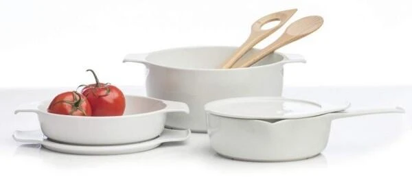 Eschenbach Topf Mit Deckel Cook & Serve In Weiß 20 Cm / 2 Liter 6 Eschenbach Topf Mit Deckel Cook & Serve In Weiß 20 Cm / 2 Liter – Bild 4