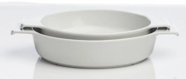 Eschenbach Flacher Topf Mit Deckel Cook & Serve In Weiß 24 Cm / 1,2 Liter / 5,5 Cm 5 Eschenbach Flacher Topf Mit Deckel Cook & Serve In Weiß 24 Cm / 1,2 Liter / 5,5 Cm – Bild 3