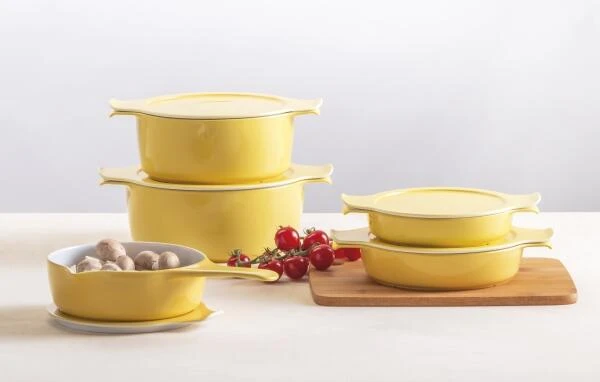 Eschenbach Topf Mit Deckel Cook & Serve In Hellgelb 16 Cm / 1 Liter 9 Eschenbach Topf Mit Deckel Cook & Serve In Hellgelb 16 Cm / 1 Liter – Bild 7