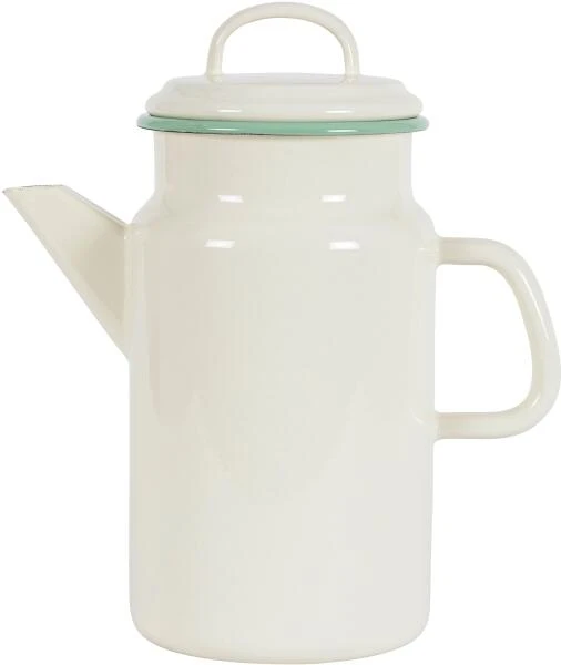 Kockums Teekanne Aus Emaille, Cream Lux 3 Kockums Teekanne Aus Emaille, Cream Lux