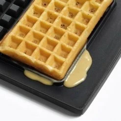 Fritel Kombi-Waffeleisen CW 2438 -KitchenAid Geschäft CW2438 detail opvang deeg neu