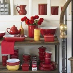 Emile Henry Speiseteller Groß In Granatapfel -KitchenAid Geschäft Classiques Ambiente3 7 l