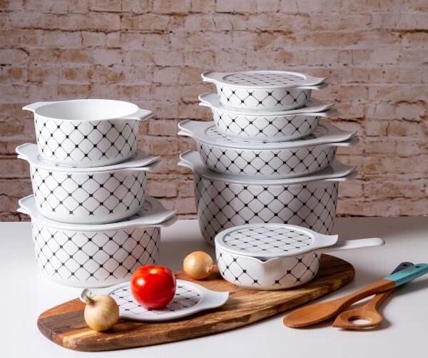 Eschenbach Topf Mit Deckel Cook & Serve In Square 16 Cm / 1 Liter / 7,8 Cm 7 Eschenbach Topf Mit Deckel Cook & Serve In Square 16 Cm / 1 Liter / 7,8 Cm – Bild 5