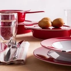 Eschenbach Topf Mit Deckel Cook & Serve In Kirsche 16 Cm / 1 Liter -KitchenAid Geschäft Cook and Serve kirsche