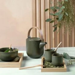 ASA Teekanne Mit Holzgriff Coppa Nori Fassungsvermögen 1 L -KitchenAid Geschäft Coppa Nori 1