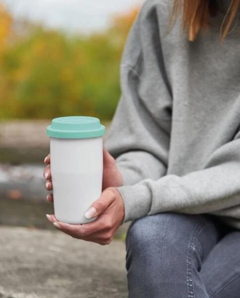 ASA Thermobecher Cup & Go In Weiß 0,35 Liter 6 ASA Thermobecher Cup & Go In Weiß 0,35 Liter – Bild 4