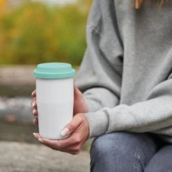 ASA Thermobecher Cup & Go In Weiß 0,2 Liter 9 ASA Thermobecher Cup & Go In Weiß 0,2 Liter -KitchenAid Geschäft Cup and go white Haende