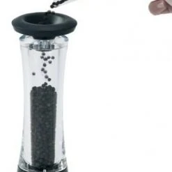 PEUGEOT Pfeffermühle Daman In Acryl/Edelstahl Mit Justierbarem Mahlgrad 16 Cm -KitchenAid Geschäft DAMAN nachfuellen l