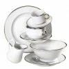 Pillivuyt Teetasse Sancerre Mit Platinrand Teetasse / Volumen: 18 Cl -KitchenAid Geschäft DECOR 2 xl 3