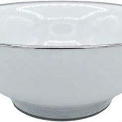 Pillivuyt Salatschüssel Mit Platinrand Collection Generale Nr. 8 Volumen 185 Cl, Durchmesser 220 Mm