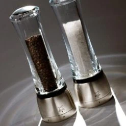 PEUGEOT Salzmühle Daman In Acryl/Edelstahl Mit Justierbarem Mahlgrad 21 Cm -KitchenAid Geschäft Daman Ambiente 1 l 1