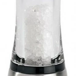 PEUGEOT Salzmühle Daman In Acryl/Edelstahl Mit Justierbarem Mahlgrad 16 Cm -KitchenAid Geschäft Daman Salz 1 l