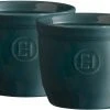 Emile Henry Töpfchen Nr. 8 In Feu Doux, 2er Set -KitchenAid Geschäft EH 4008 974008 Ramequins Ramekins N8x2 1Main