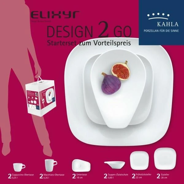 Kahla Elixyr Starterset, 12-teilig 4 Kahla Elixyr Starterset, 12-teilig – Bild 2