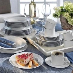 Friesland Porzellan Friesland Teekanne JEVERLAND 0,7 L -KitchenAid Geschäft Friesl kl Brise 3otlg 1 1