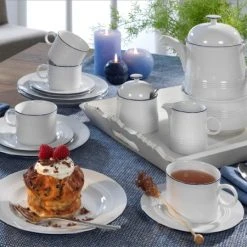 Friesland Porzellan Friesland Krug JEVERLAND 0,5 L -KitchenAid Geschäft Friesl kl Brise Tee 16 tlg 1