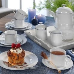 Friesland Porzellan Friesland Eierbecher JEVERLAND Kleine Brise -KitchenAid Geschäft Friesl kl Brise Tee 16 tlg 1 3