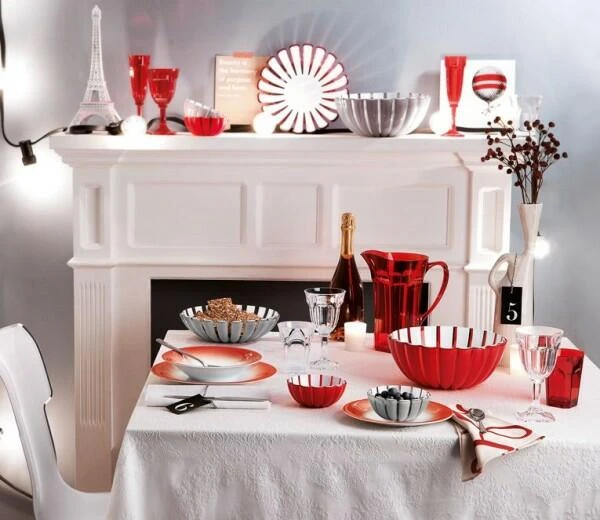 Guzzini Schüssel Grace In Rot 30 Cm / 11,5 Cm 6 Guzzini Schüssel Grace In Rot 30 Cm / 11,5 Cm – Bild 4