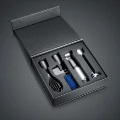 GRAEF Akku-Stabmixer HB 802 In Schwarz -KitchenAid Geschäft Graef HB802 Box Inhalt grau